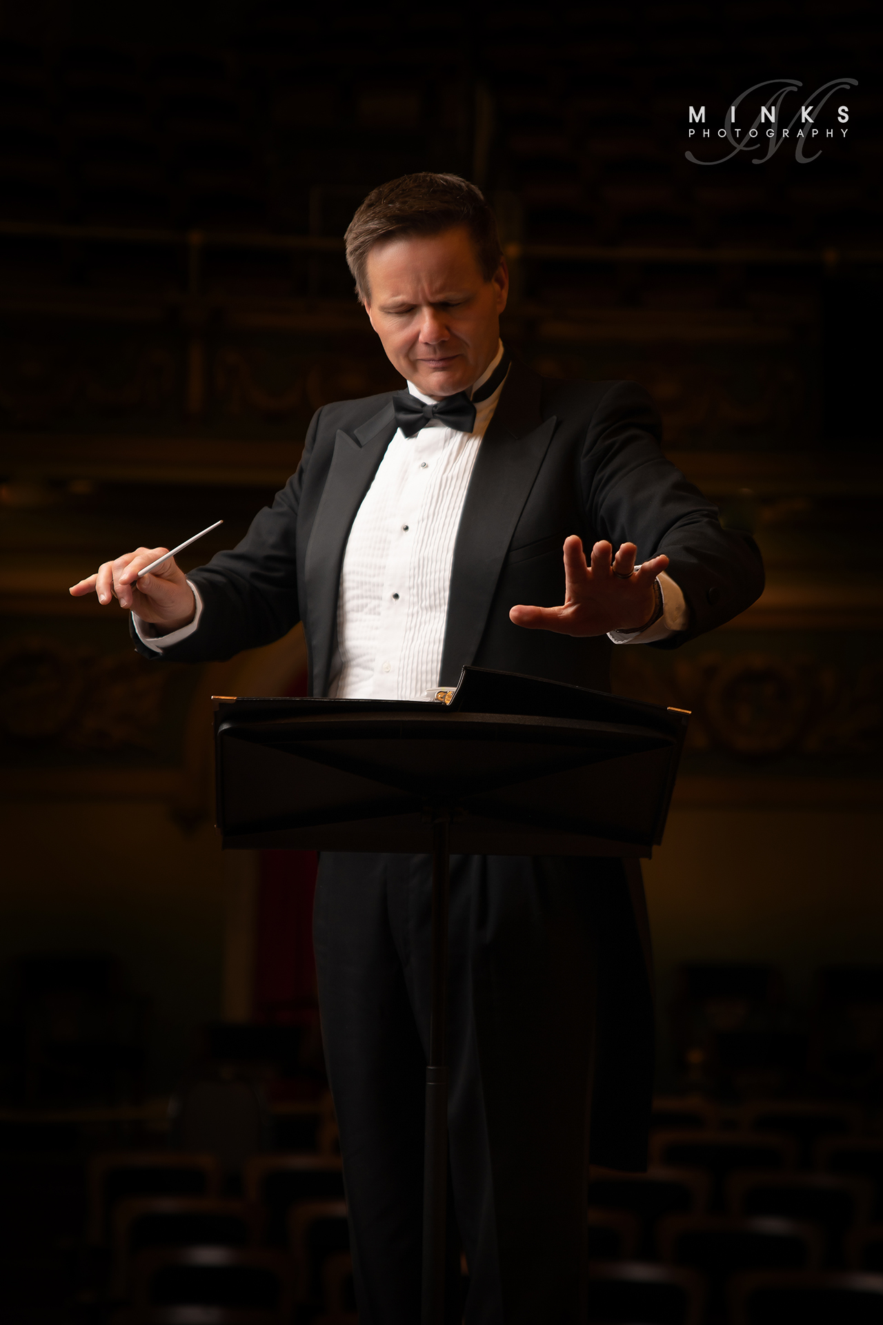 Conductor portrait Cincinnati Personal Branding Photographer Minks Photography