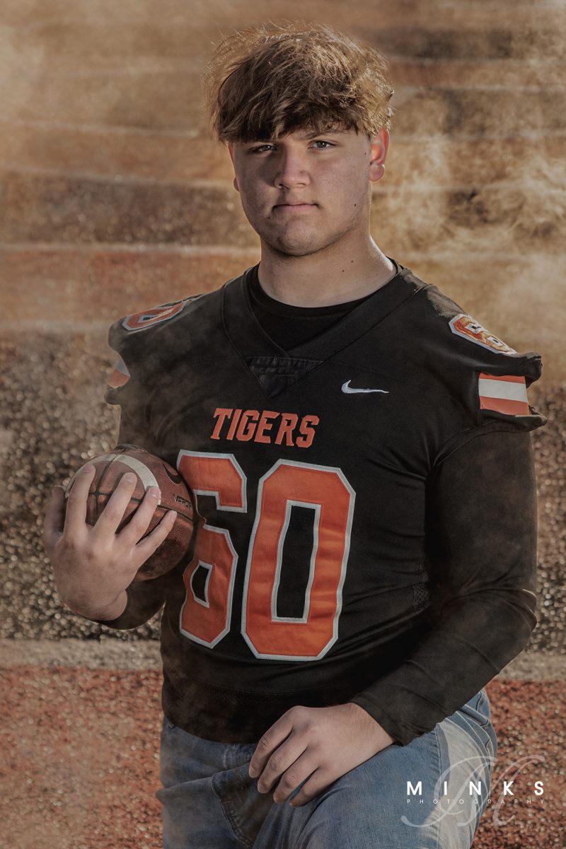 Football Senior Picture Ideas Loveland OH High School Minks Photography